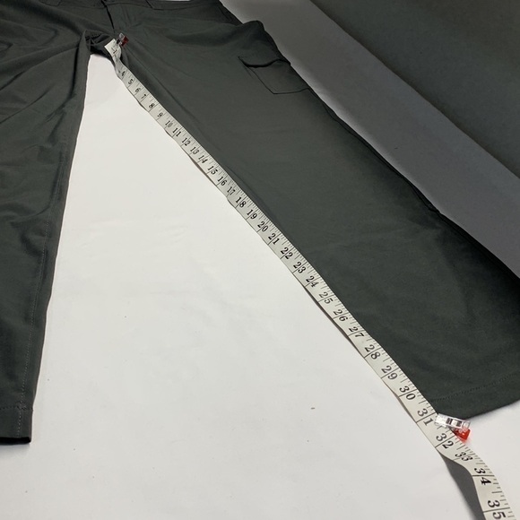 Eddie Bauer Cargo Hiking Pants Adjustable Leg Length Size 12 Colour Grey - Picture 14 of 14